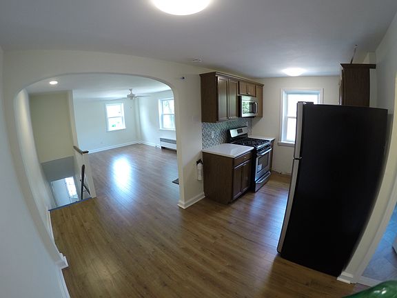 Living Area & Kitchen