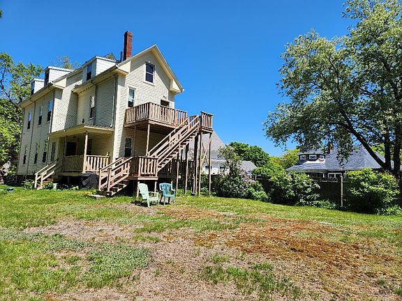 Exterior of building/large yard.
