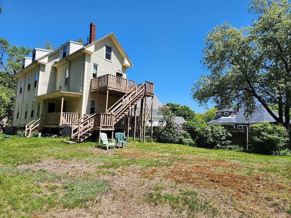 Exterior of building/large yard.