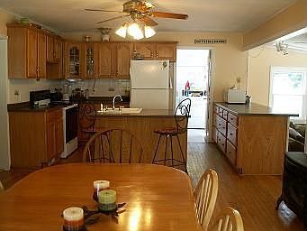 Kitchen view from Breakfast Room