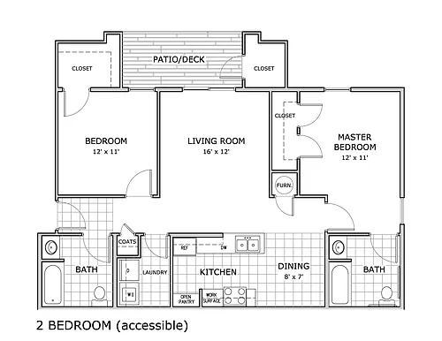 Floor plan The Biltmore Suite