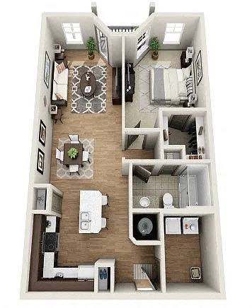Floor plan Palm Benjamin