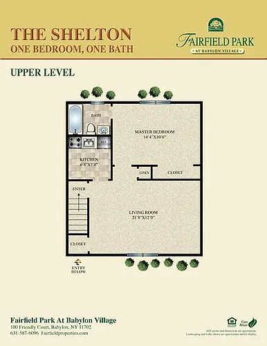 Floor plan The Shelton Upper