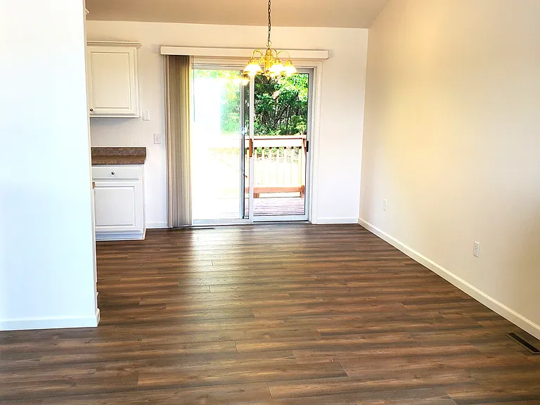 Living Room to Dining Room & Rear Deck