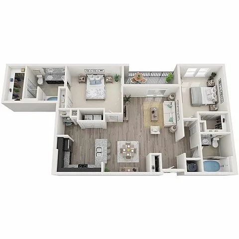 Floor plan B3