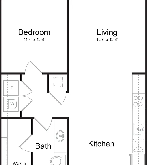 1 Bedroom 1 Bathroom 1 Bedroom 1 Bathroom