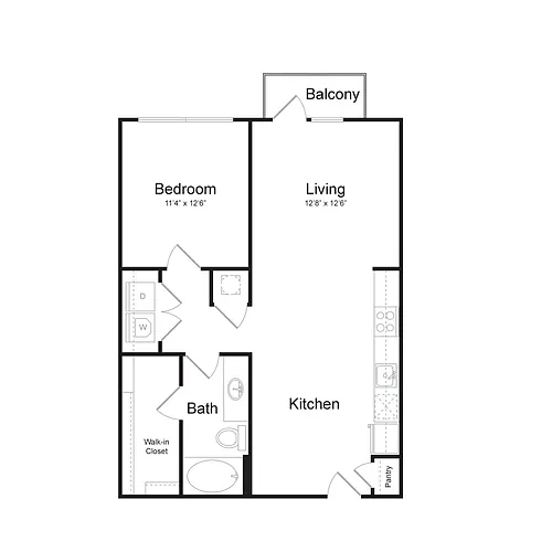 Floor plan A1A