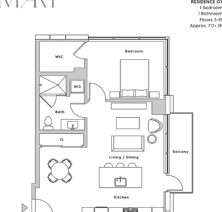 1st image of 10232 NE 10th St #307