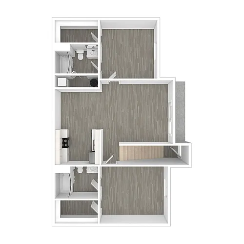 Floor plan 2X2