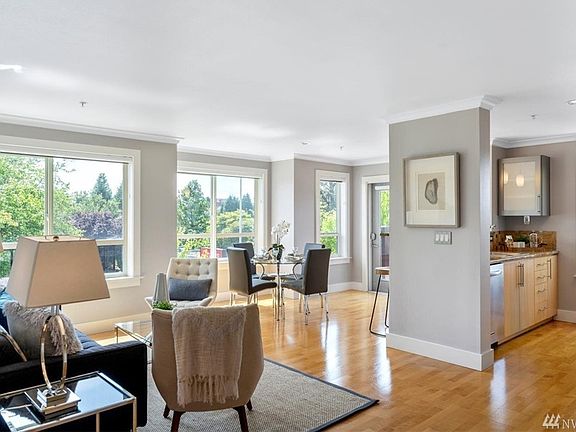 Best unit in the building!  Look at all of those windows!