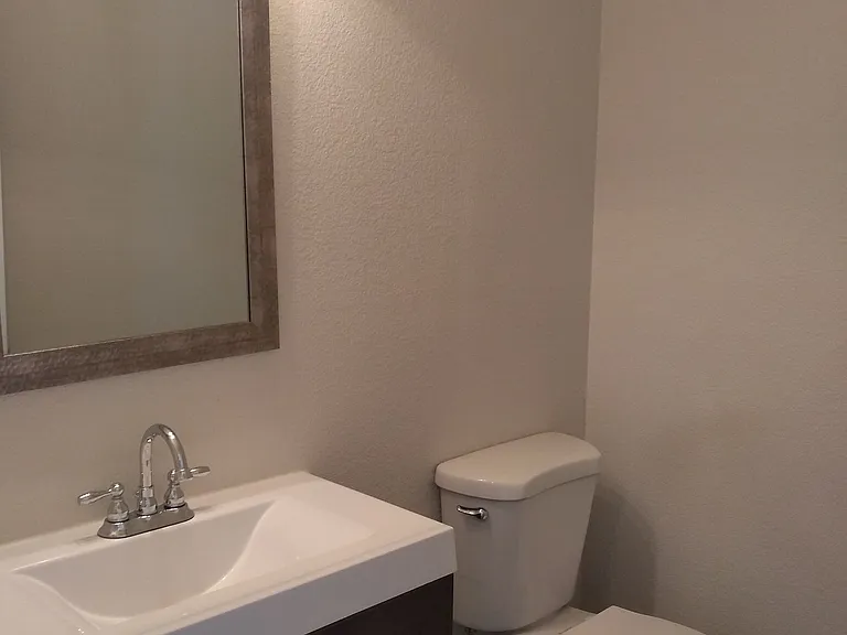 Expandable to Full Bath
