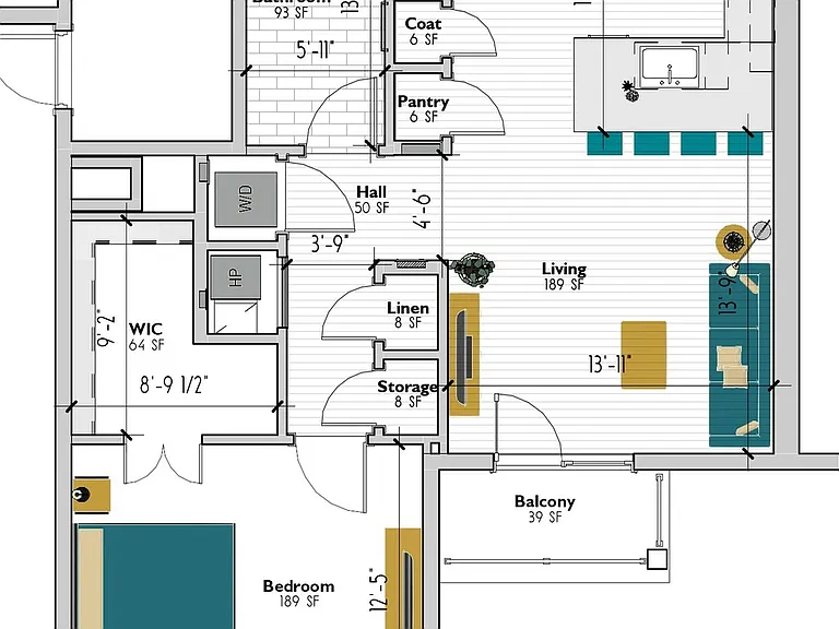 The Beverly - One Bedroom One Bathroom The Beverly - One Bedroom One Bathroom