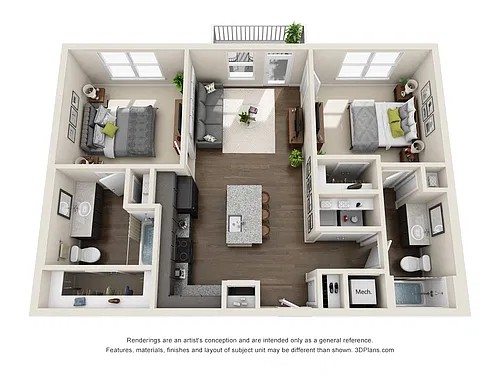 Floor plan B1