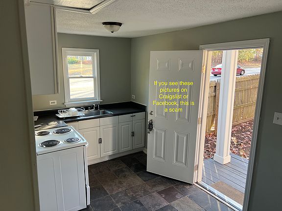 Kitchen entrance from back door