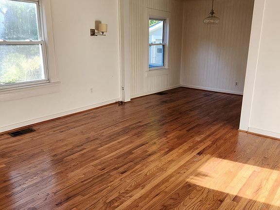Living room view to the dining room