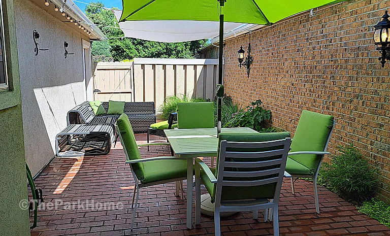 Your own patio.