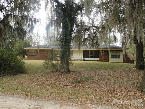 Large Oaks out front