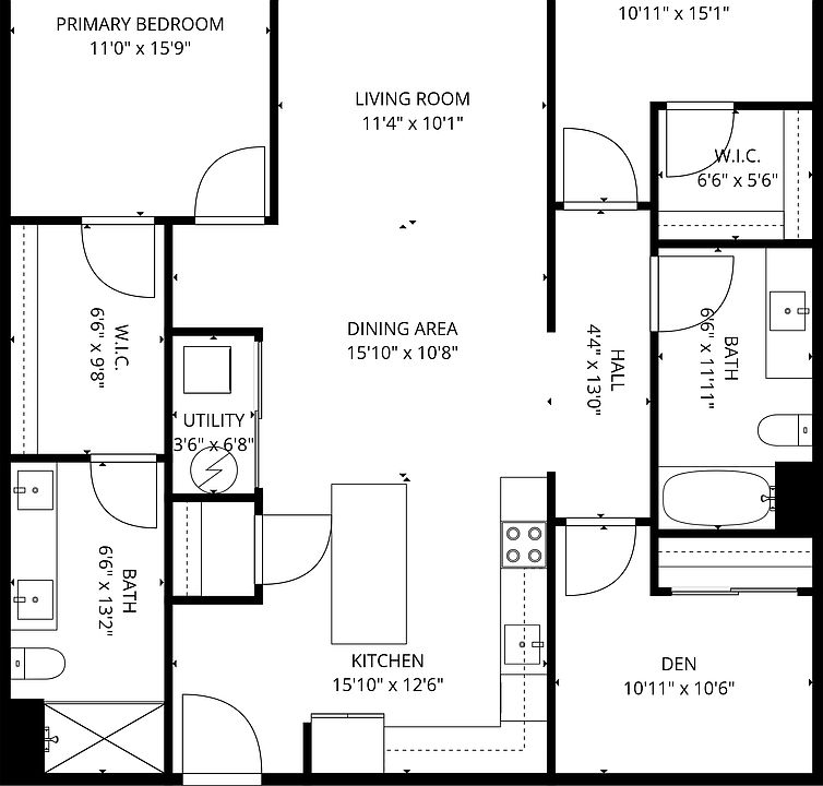 2nd image of 110 W Beall St #208
