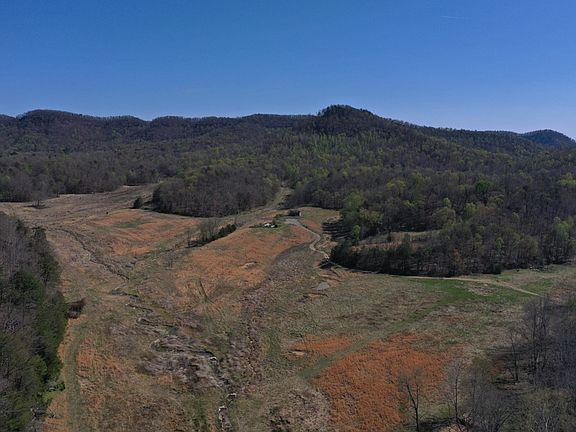 Aerial drone view from the west boundary