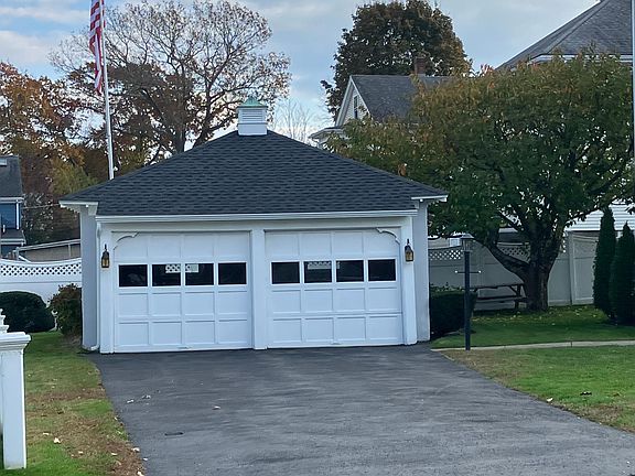 Two car off Street - Garage does not fit cars