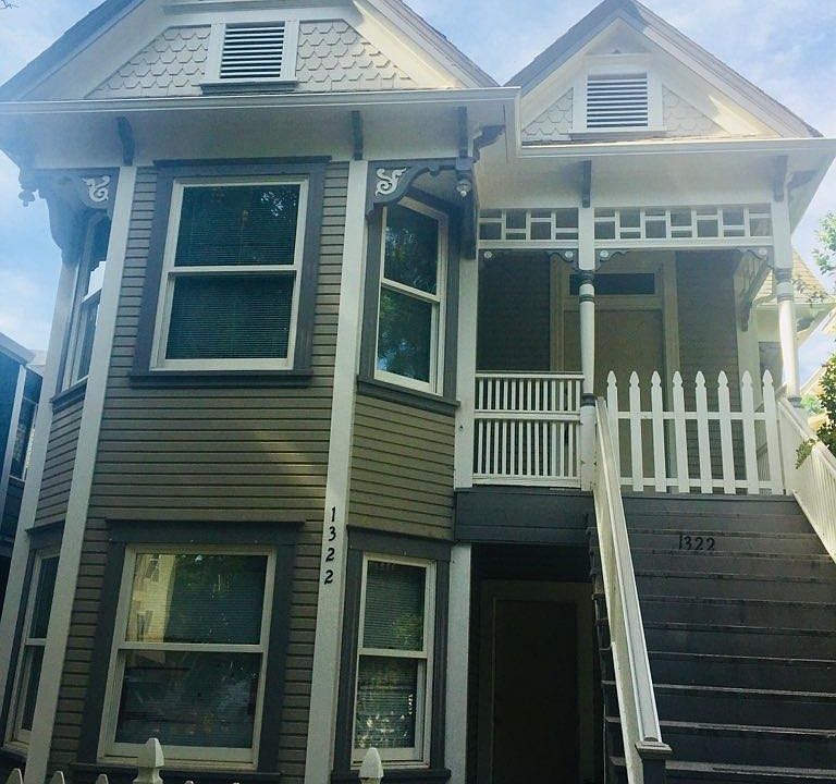 Exterior (unit is upstairs)