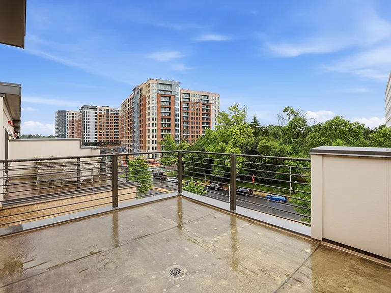 Rooftop patio.