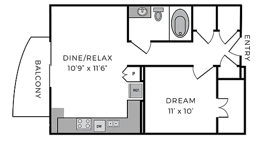 Floor plan A1