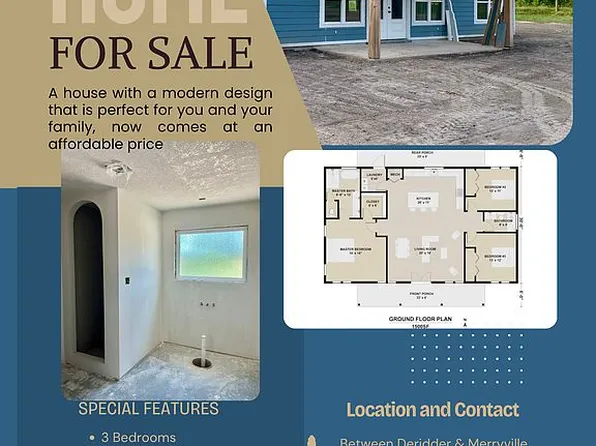 1255 Nichols Sibley Rd, Merryville, LA 70653