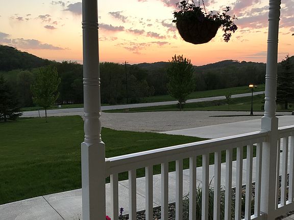 Sunset from front porch