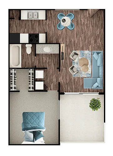 Floor plan The Acacia