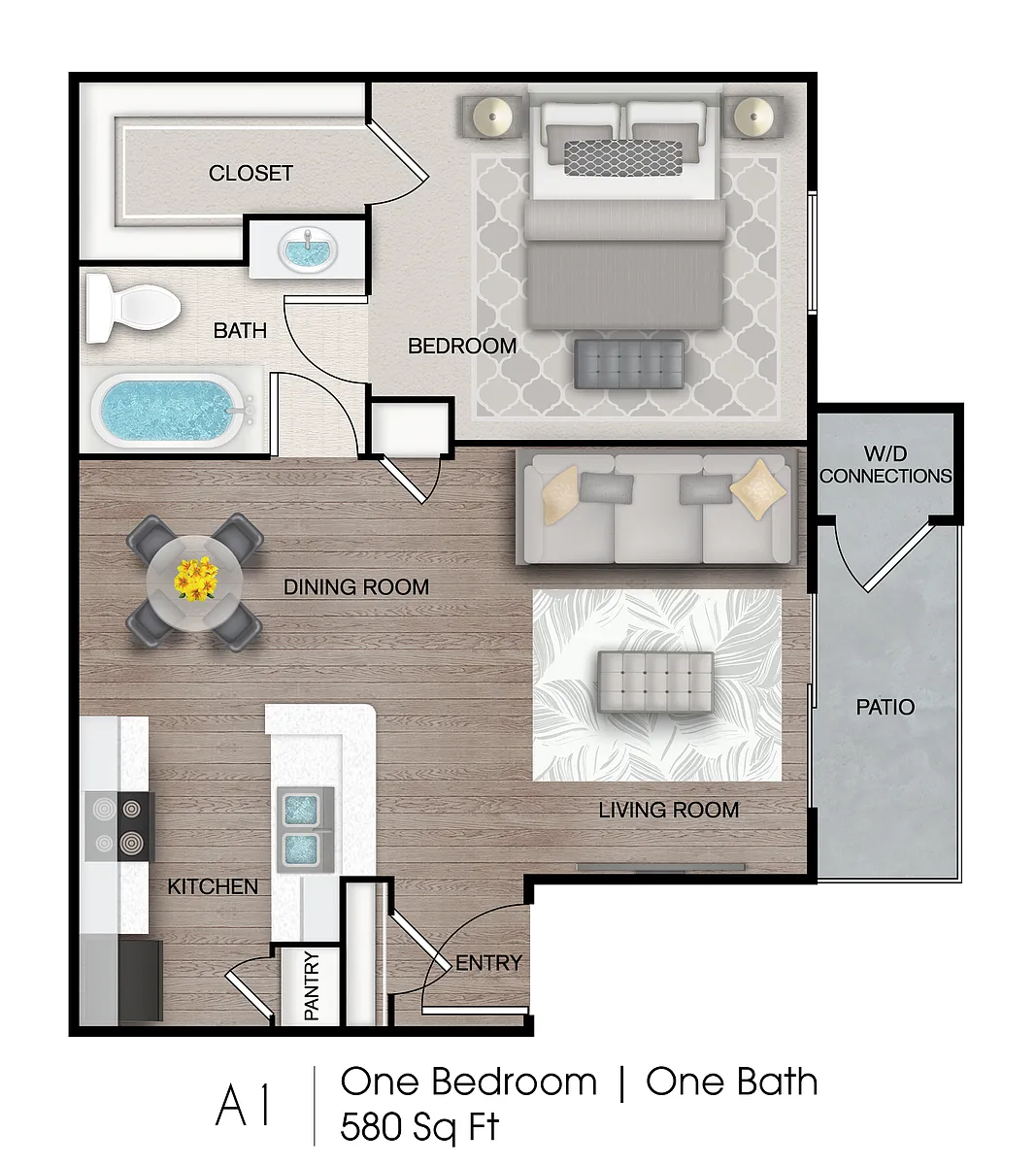Floor plan A1