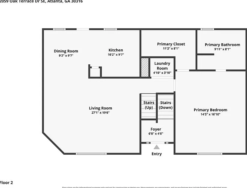 3 bed, 2.0 bath, 1606 sqft, $1,860 — Photo 3