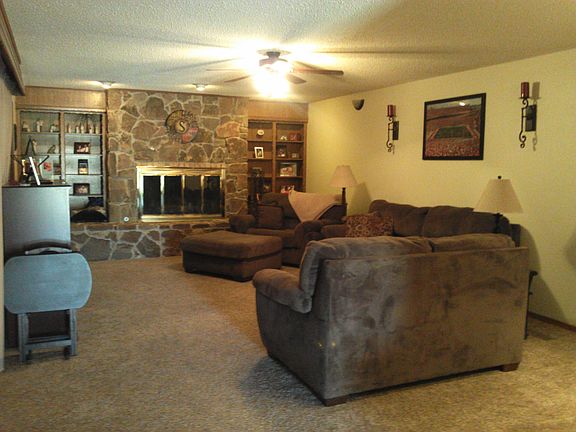 Living Room with Fireplace