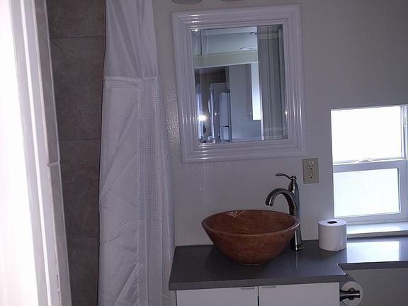 3/4 bath off Kitchen