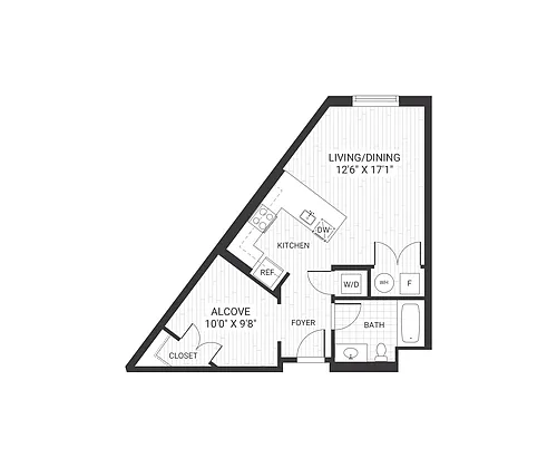 Floor plan Studio Floorplans