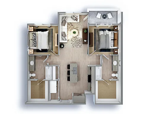 Floor plan B