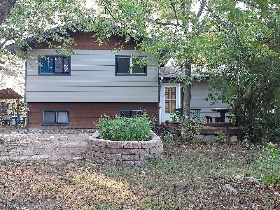 West side of house