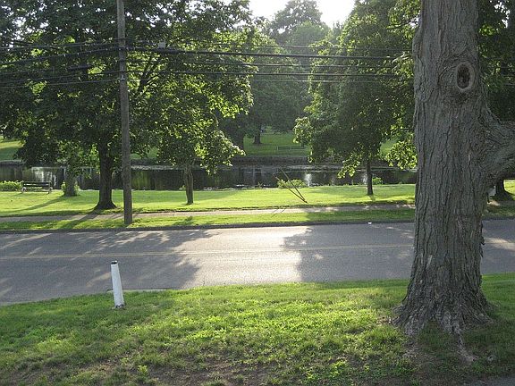 Front View onto Pond