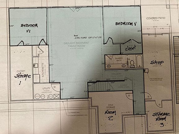 floor plan walk out basement