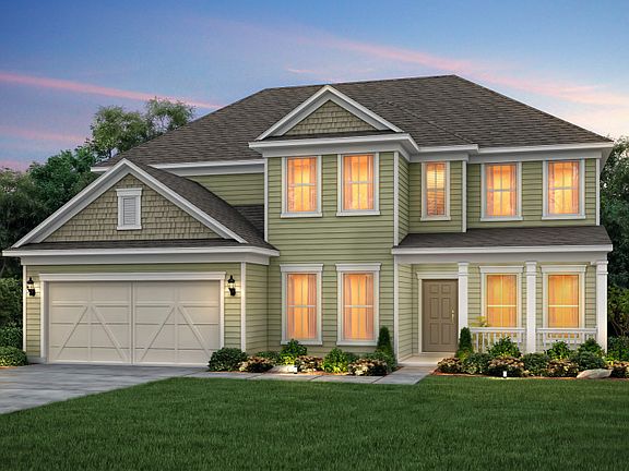 Vanderbilt Exterior 52 features siding, shakes and covered front porch