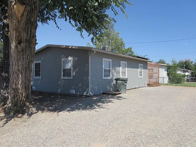 back of house/driveway