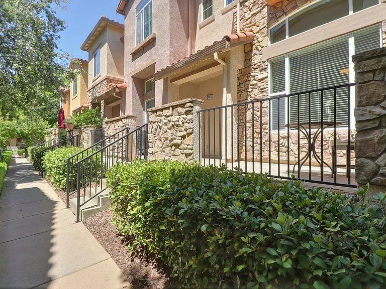 Front of house with Patio