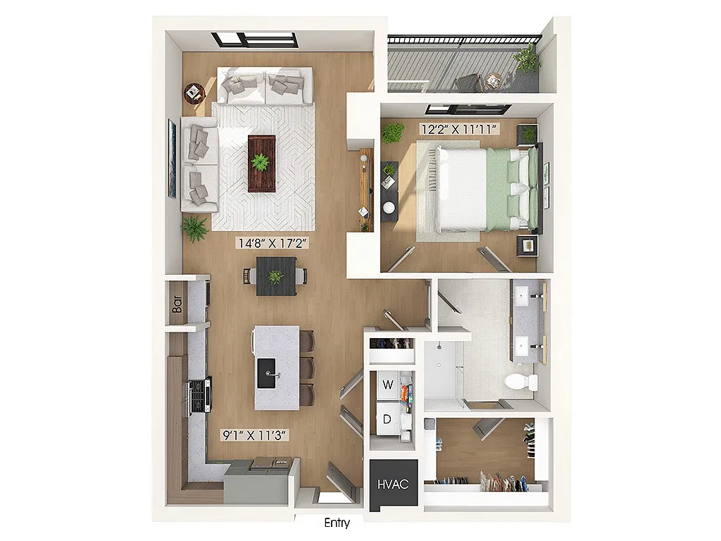 Floor plan A10