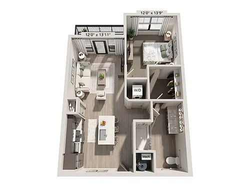 Floor plan A2H