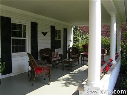 Large front porch