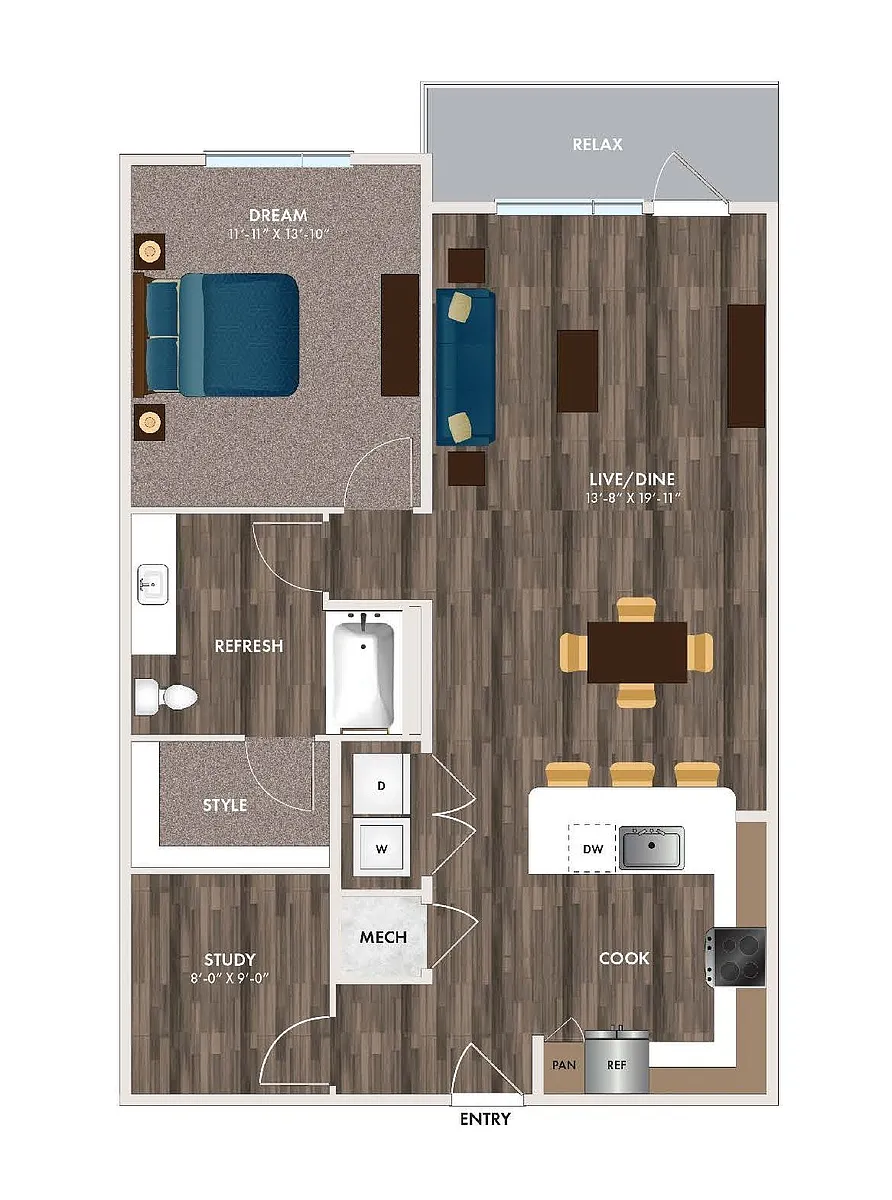 Floor plan A10
