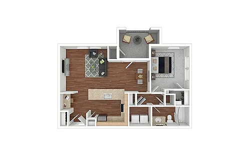 Floor plan Fox Creek