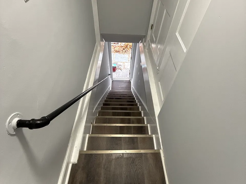 main staircase leading to apartment