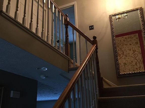 Stairs to second floor