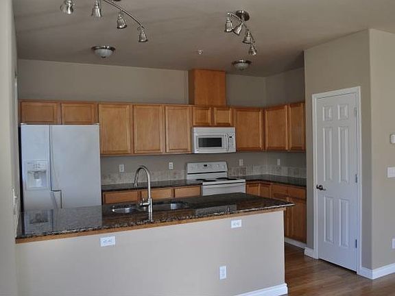 Kitchen with granite and